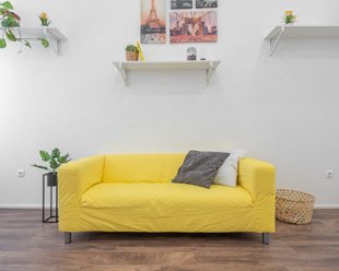 Мебель в желтых тонах – вызов стандартным решениям в Красноуфимске - krasnoufimsk.magazinmebel.ru | фото