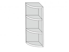 19.30.0р Полка угловая (h=913) радиусная  ЛДСП УНИ в Красноуфимске - krasnoufimsk.magazinmebel.ru | фото