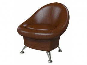 Банкетка-кресло 6-5104 коричневая в Красноуфимске - krasnoufimsk.magazinmebel.ru | фото