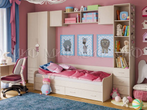 Детская комната Вега 1 Дуб беленый в Красноуфимске - krasnoufimsk.magazinmebel.ru | фото