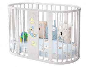 Детская кроватка белая Эстель в Красноуфимске - krasnoufimsk.magazinmebel.ru | фото