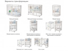 Детская кроватка белая Эстель в Красноуфимске - krasnoufimsk.magazinmebel.ru | фото - изображение 2