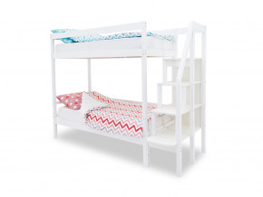 Двухъярусная кровать Svogen белый в Красноуфимске - krasnoufimsk.magazinmebel.ru | фото - изображение 1
