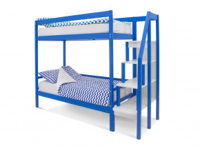 Двухъярусная кровать Svogen синий в Красноуфимске - krasnoufimsk.magazinmebel.ru | фото
