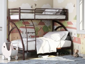 Двухъярусная кровать Виньола 2 Коричневая в Красноуфимске - krasnoufimsk.magazinmebel.ru | фото - изображение 1