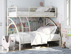 Двухъярусная кровать Виньола 2 слоновая кость в Красноуфимске - krasnoufimsk.magazinmebel.ru | фото