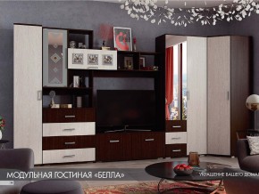 Гостиная Белла венге с угловым шкафом в Красноуфимске - krasnoufimsk.magazinmebel.ru | фото