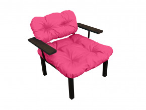 Кресло Дачное розовая подушка в Красноуфимске - krasnoufimsk.magazinmebel.ru | фото - изображение 1