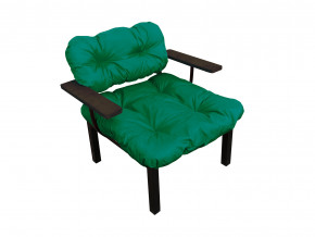 Кресло Дачное зелёная подушка в Красноуфимске - krasnoufimsk.magazinmebel.ru | фото