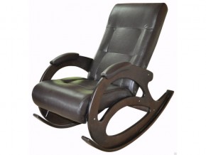 Кресло-качалка К 5/3 коричневое в Красноуфимске - krasnoufimsk.magazinmebel.ru | фото