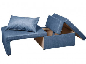 Кресло-кровать Милена велюр синий в Красноуфимске - krasnoufimsk.magazinmebel.ru | фото - изображение 2