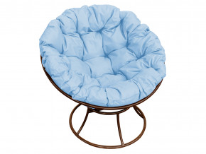 Кресло Папасан без ротанга голубая подушка в Красноуфимске - krasnoufimsk.magazinmebel.ru | фото - изображение 1
