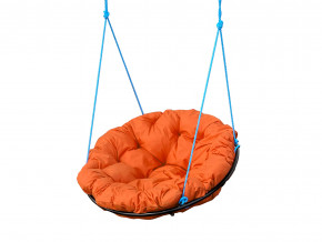 Кресло Папасан подвесное оранжевая подушка в Красноуфимске - krasnoufimsk.magazinmebel.ru | фото