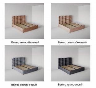 Кровать Венеция 1.4 м с ортопедическим основанием в Красноуфимске - krasnoufimsk.magazinmebel.ru | фото - изображение 6