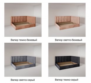 Кровать Вертикаль угловая 0.8 м с ортопедическим основанием в Красноуфимске - krasnoufimsk.magazinmebel.ru | фото - изображение 6