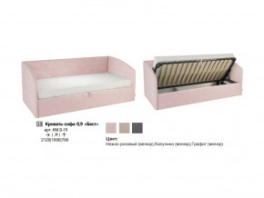 Кровать 0.9 Бест (Софа) в Красноуфимске - krasnoufimsk.magazinmebel.ru | фото