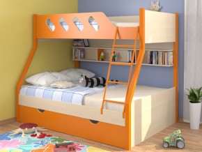 Кровать Дельта 20.02 оранжевая в Красноуфимске - krasnoufimsk.magazinmebel.ru | фото