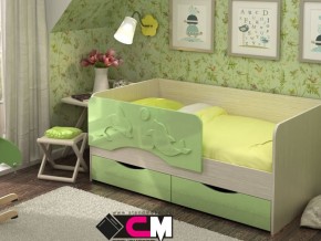 Кровать детская Алиса КР 812 зеленая 1600 в Красноуфимске - krasnoufimsk.magazinmebel.ru | фото - изображение 1