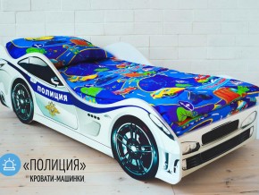 Кровать детская машина Полиции в Красноуфимске - krasnoufimsk.magazinmebel.ru | фото