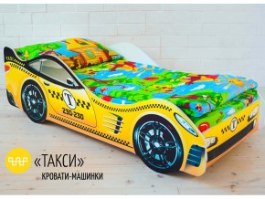 Кровать детская машина Такси в Красноуфимске - krasnoufimsk.magazinmebel.ru | фото - изображение 1