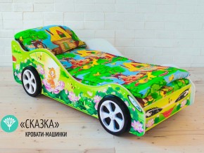 Кровать детская машинка Сказка в Красноуфимске - krasnoufimsk.magazinmebel.ru | фото - изображение 2