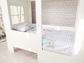 Кровать детская Теремок без ящика белая в Красноуфимске - krasnoufimsk.magazinmebel.ru | фото - изображение 2