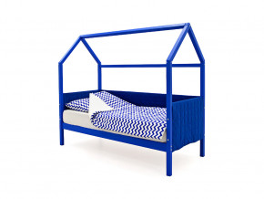 Кровать-домик мягкий Svogen синий в Красноуфимске - krasnoufimsk.magazinmebel.ru | фото - изображение 1