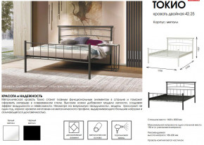 Кровать двойная 42.25 Токио в Красноуфимске - krasnoufimsk.magazinmebel.ru | фото - изображение 2