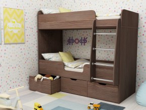 Кровать двухъярусная Малыш двойняшка бодега в Красноуфимске - krasnoufimsk.magazinmebel.ru | фото - изображение 1
