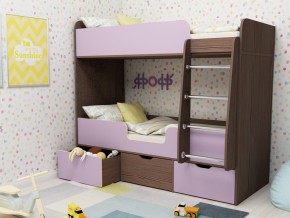 Кровать двухъярусная Малыш двойняшка бодега-ирис в Красноуфимске - krasnoufimsk.magazinmebel.ru | фото - изображение 1