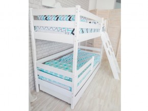 Кровать двухъярусная Сонечка с наклонной лестницей и ящиками в Красноуфимске - krasnoufimsk.magazinmebel.ru | фото - изображение 3