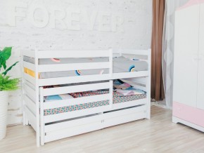 Кровать из массива с выдвижным спальным местом Матрешка Эко в Красноуфимске - krasnoufimsk.magazinmebel.ru | фото