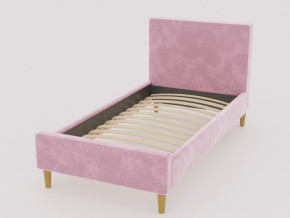 Кровать Линси 900 розовый в Красноуфимске - krasnoufimsk.magazinmebel.ru | фото - изображение 1