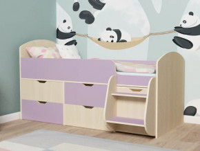 Кровать Малыш-7 Дуб-Ирис в Красноуфимске - krasnoufimsk.magazinmebel.ru | фото