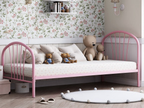 Кровать металлическая Эвора Розовый в Красноуфимске - krasnoufimsk.magazinmebel.ru | фото