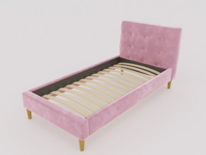 Кровать Пайли 900 розовый в Красноуфимске - krasnoufimsk.magazinmebel.ru | фото