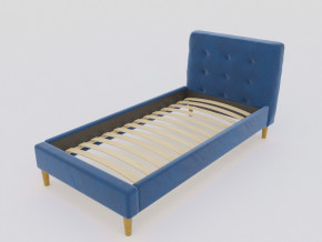 Кровать Пайли 900 синий в Красноуфимске - krasnoufimsk.magazinmebel.ru | фото - изображение 1