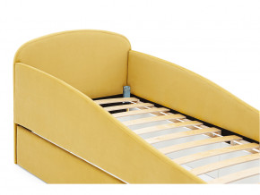 Кровать с ящиком Letmo горчичный (велюр) в Красноуфимске - krasnoufimsk.magazinmebel.ru | фото - изображение 3