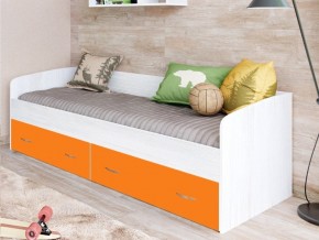Кровать с выкатными ящиками Винтерберг, оранжевый в Красноуфимске - krasnoufimsk.magazinmebel.ru | фото