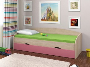 Кровать Соня 2 сонома-розовый в Красноуфимске - krasnoufimsk.magazinmebel.ru | фото