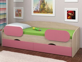 Кровать Соня 2 сонома-розовый в Красноуфимске - krasnoufimsk.magazinmebel.ru | фото - изображение 2