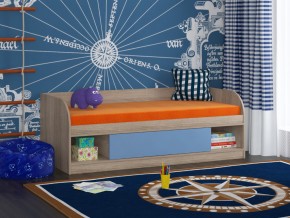 Кровать Соня 4 сонома-голубой в Красноуфимске - krasnoufimsk.magazinmebel.ru | фото