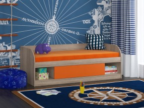 Кровать Соня 4 сонома-оранжевый в Красноуфимске - krasnoufimsk.magazinmebel.ru | фото - изображение 1
