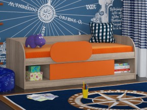 Кровать Соня 4 сонома-оранжевый в Красноуфимске - krasnoufimsk.magazinmebel.ru | фото - изображение 3