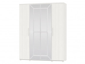 Шкаф 4-х дверный Амели 4-5200 Рамух белый в Красноуфимске - krasnoufimsk.magazinmebel.ru | фото - изображение 1