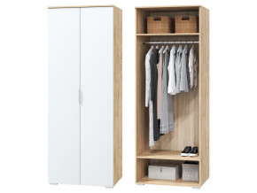 Шкаф для одежды 2-х дверный Сканди белый в Красноуфимске - krasnoufimsk.magazinmebel.ru | фото