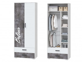 Шкаф для одежды с ящиками в Красноуфимске - krasnoufimsk.magazinmebel.ru | фото