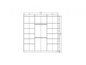 Шкаф-купе Max МШ-25-6-24/2-999 пленка Oracal шоколад в Красноуфимске - krasnoufimsk.magazinmebel.ru | фото - изображение 2