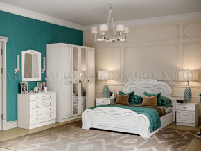 Спальня Александрина белая глянцевая в Красноуфимске - krasnoufimsk.magazinmebel.ru | фото - изображение 1