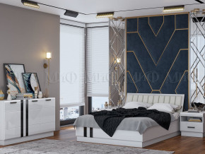 Спальня Магнолия белая в Красноуфимске - krasnoufimsk.magazinmebel.ru | фото